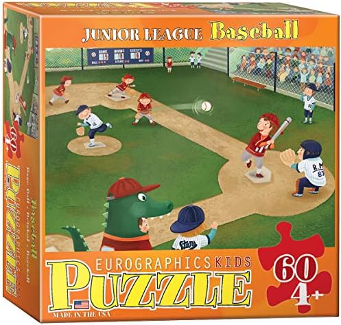 EuroGraphics Baseball Junior League 60 Piece Puzzle by EuroGraphics