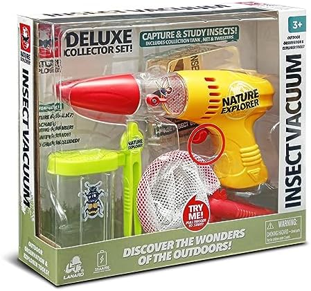Lanard Nature Explorer: Insect Vacuum Deluxe Collector Set - Bug Out Critter Capture Set, Toy Outdoor Observation & Explorer Tools, Battery Powered, Kids Ages 3+ Medium - Image 5