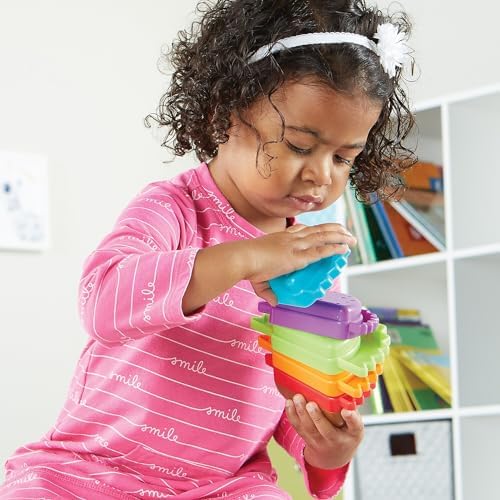 Learning Resources Spike the Fine Motor Hedgehog Rainbow Stacker - Image 2