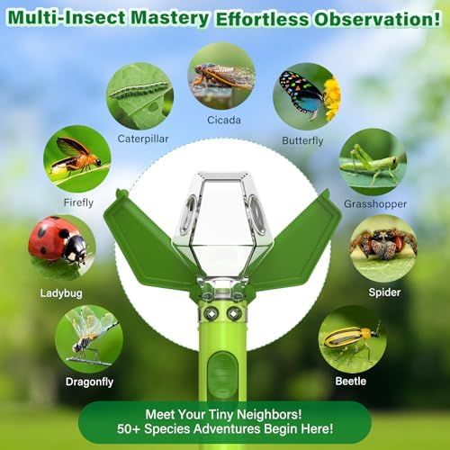 2PCS Bug Catcher for Kids with 6X Magnifier, STEM Educational Learning Toys - Image 6