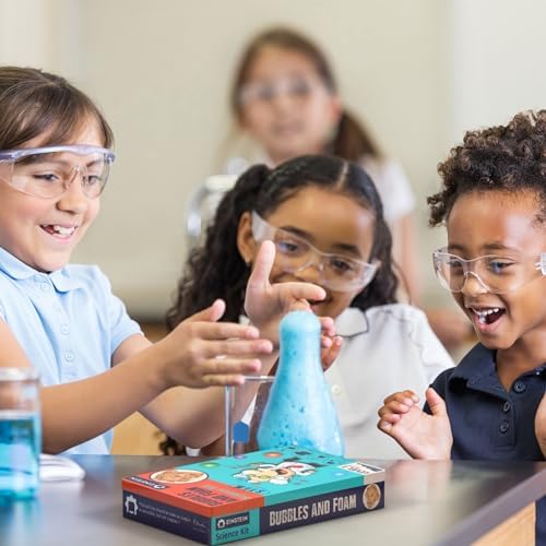 Einstein’s Bubbles and Foam LAB Science Kit for Kids. STEM for Boys & Girls Detailed Picture Guide Included. - Image 3