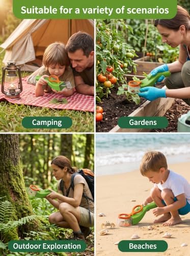 Bug Catcher Kit for Kids 6X Magnifying Glass, STEM Outdoor Exploration Toy - Image 3