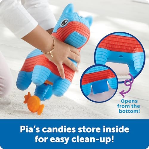 Learning Resources Pia the Fill & Spill Piñata - Toddler Montessori Sensory Toys, Preschool Activities, Counting Manipulatives, Color Sorting, Fine Motor Skills, Birthday Gifts for Boys and Girls - Image 4