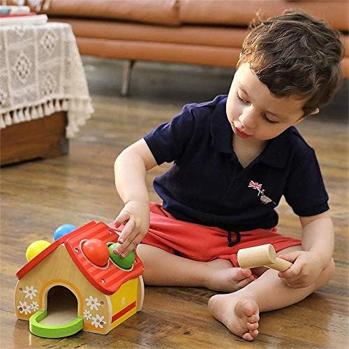 36 Pieces Mini Wooden Hammers Gavel Toy for Kids, Natural Wood Crab Lobster Seafood Mallets - Image 3