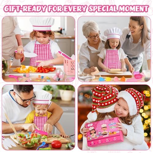 Kids Knife Set for Real Cooking, Montessori Toys, Kids Cooking Sets Real - Image 6