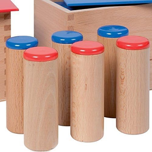 YHZAN New Montessori Sensorial Auditory Material Sound Bottles - Sound Cylinders Sound Boxes Kids Educational Toys - Image 6