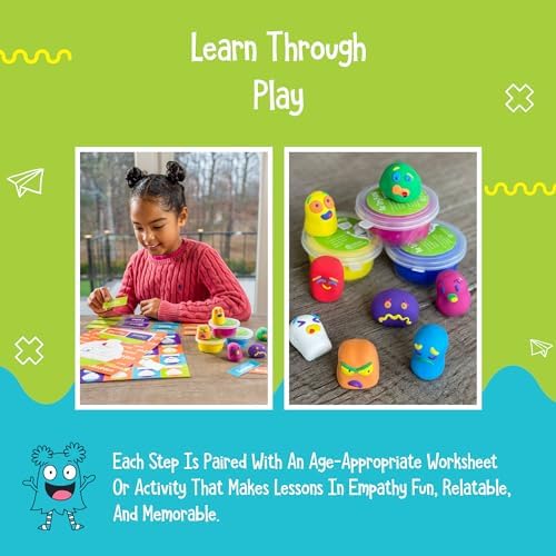 Open The Joy Empathy Builder Toolkit for Kids Ages 4+ Social Emotional Learning Toys, Emotional Intelligence Activities, Feelings Learning Kit, Therapy Tools for Children, Screen-Free Educational Gift - Image 4
