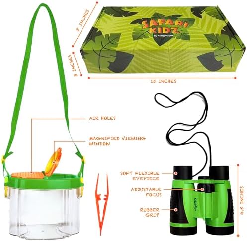 Kidz@Play Complete Green Safari Bug Hunting Kit - Image 4