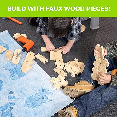 Step2 Pro Play Kids Workshop with Utility Bench, Indoor/Outdoor Tool Bench for Children, Interactive Play with Sounds, Made of Durable Plastic, Includes 76 Piece Toy Accessories, Toddlers 3+ Years Old - Image 5