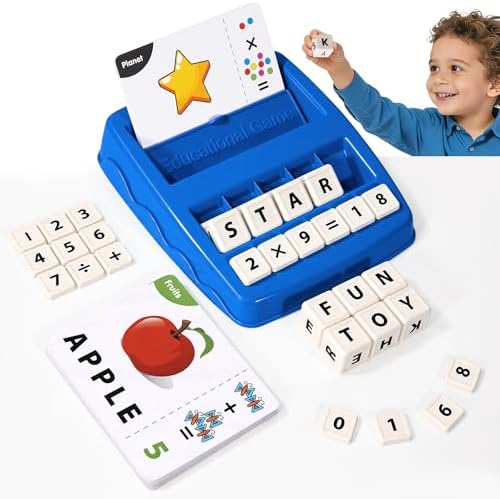 Montessori Matching Letter Game Toys for 3 4 5 Year Old Boy Girl Gifts Kids by MeloDirect