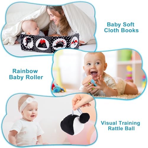 Montessori Toys for Babies 0-6 Months, Learning Educational Box Wooden Toys - Image 5