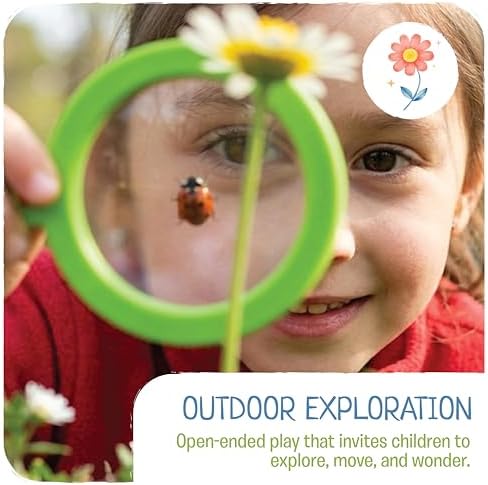 Scavenger Hunt Cards at the Park | Kids Outdoor Activity Cards Game with Magnifying Lens | Nature 2 Year Old Gifts for 2-3 Year Olds | Toddler Games for Boys & Girls - Image 2