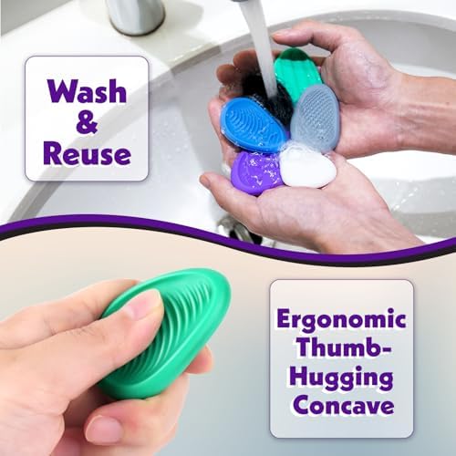 Fidget Toys Adults Sensory Stones: 12 Pack Textured Worry Stone for Autism Kids Calming Down - Fidget Stress Toys for Stress Reduce - Students Prizes Fidget Toys - Image 3