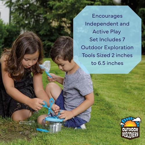 Backyard Nature Explorer Set for Kids, Bug Catching Science Kit, Outdoor STEM Educational Toy for Camping & Backyard Adventures, Ages 5+ - Outdoor Discovery - Image 5