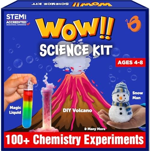 Butterfly EduFields Science Kits for Kids Ages 5-7 6-8 | 100+ Experiments by ButterflyEduFields