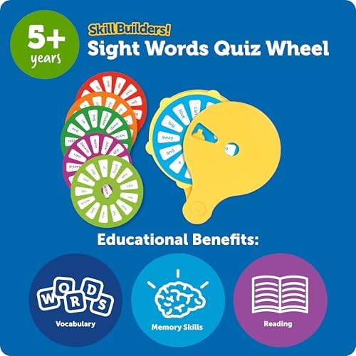 Learning Resources Skill Builders Sight Words Quiz Wheel - Image 5