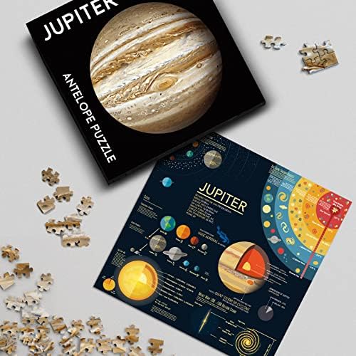 Antelope - 1000 Piece Puzzle for Adults, Jupiter Jigsaw Puzzle, Space Collection, High Resolution, No Dust - Image 5