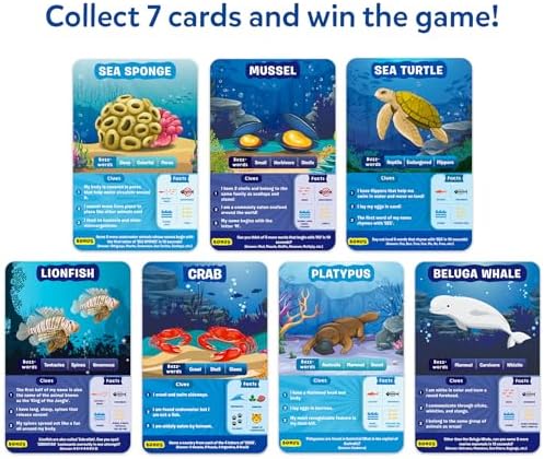 Skillmatics Guess in 10 Underwater Animals, Perfect for Boys, Girls, Kids, and Families Who Love Card Games, Toys, Board Games, Gifts for Ages 8, 9, 10 and Up - Image 5