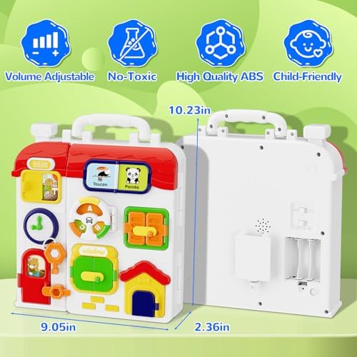 MFEESYOB Montessori Toys for 1 Year Old Boy Girl, Toddler Busy Board - Image 5