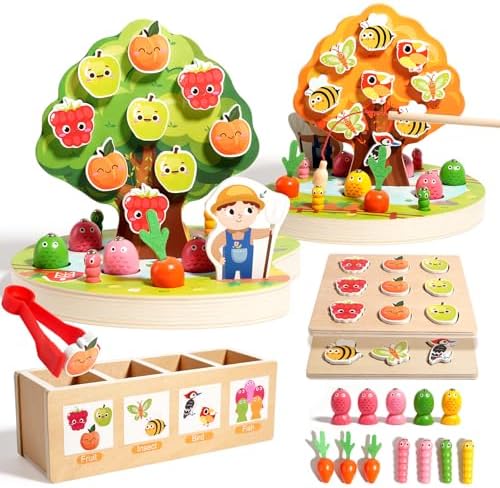 INIFEIDALA Montessori Toys for 3 4 5 Year Olds | Birthday Gifts for Kids by INIFEIDALA