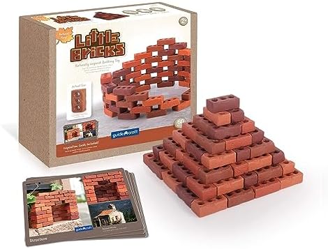 Guidecraft Little Bricks - 60 pc. Set: Builders Set for Construction and Stacking, Kids Educational Learning Toy by Unknown