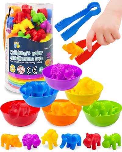 Counting Animals Montessori Toys for 3 4 5 Years Old, Learning Toys Gifts by Unknown