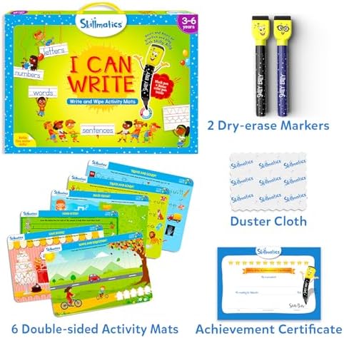 Skillmatics I Can Write – Preschool Learning Activity Book, Gift for Kids - Image 2