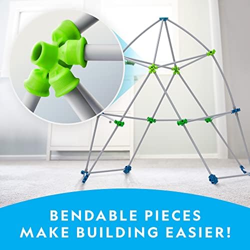 NATIONAL GEOGRAPHIC Kids Fort Building Kit - 135-Piece Indoor Fort Builder, Creative Play, STEM Building Toys for Kids Ages 6 7 8 9 10 11 12, Blanket Fort (Amazon Exclusive) - Image 4