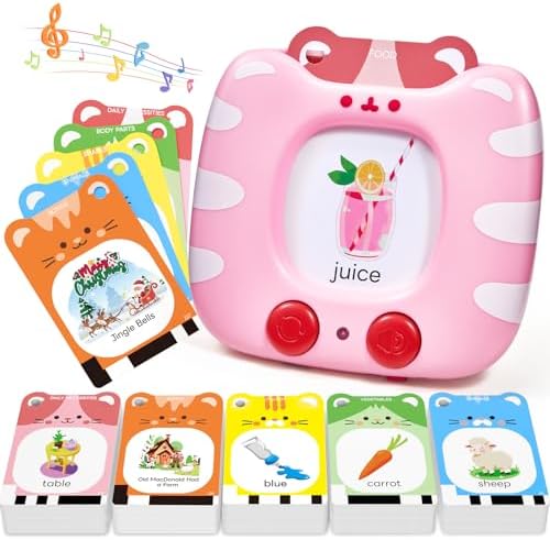 JoyCat Talking Flash Cards for Toddlers 3-5 by JOYCAT