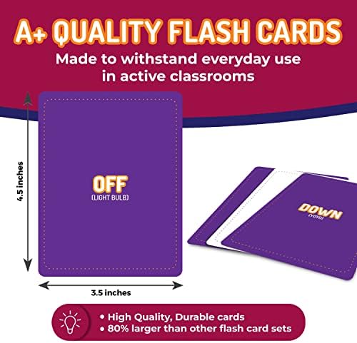 CreateFun Opposites Flash Cards, 50 Realistic Matching Photo Cards,25 Pairs - Image 4