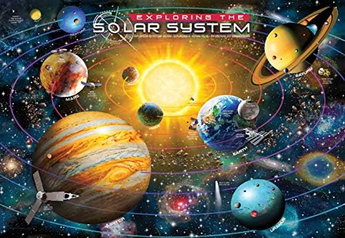 EuroGraphics Exploring The Solar System 200 - Piece Puzzle - Image 2
