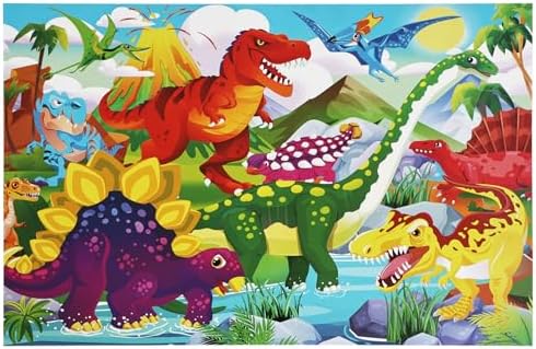 Puzzles for Kids 4-8 Years Old - Dinosaur World 100 Pieces Puzzles for Toddlers Learning Educational Puzzle Toys for Boys and Girls. by Unknown