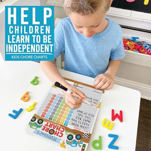 Magnetic Chore Chart for Kids Dry Erase Reward Chart for Home and Classroom - Image 3