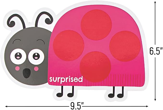 Fun Express Ladybug Emotion Match Cardstock Game - Educational Cards for Kids - Fun Learning Activity to Enhance Emotional Intelligence - 30 Pieces - Image 2