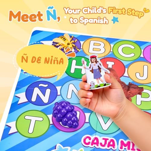 JoyCat Spanish Mystery Alphabet Box 27PCS, Letter Sounds Sorting Game - Image 2