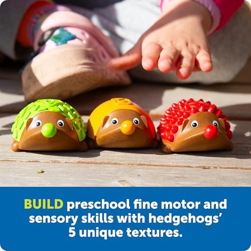 Learning Resources Spike the Fine Motor Hedgehog Sensory Tree House - 7 Pieces, Ages 18+ months Fine Motor and Sensory Toy, Toddler Educational Toys, Montessori Toys - Image 3