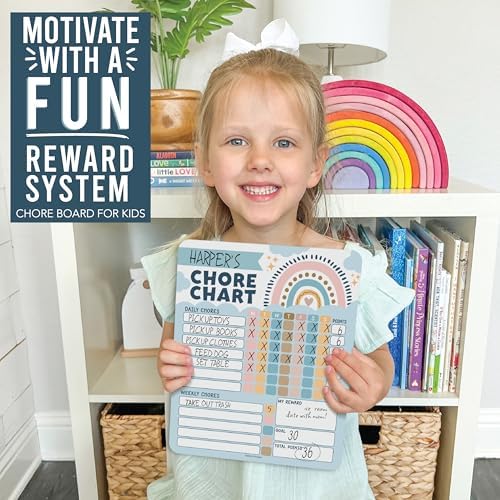 Magnetic Chore Chart for Kids Dry Erase Reward Chart for Home and Classroom - Image 6