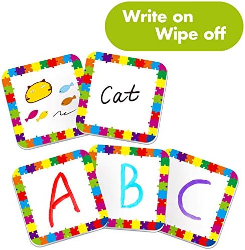 Hebayy 36 Pair Animals Matching Game Cartoon Flash Cards Erasable(72 PCs, Each Measures 2” X 2”) - Image 2