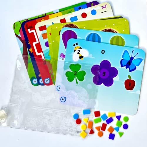 hand2mind Colors & Shapes Sensory Pad, 16 Activities, 24 Shapes, Ages 3+ - Image 6