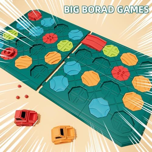 burgkidz Montessori STEM Toys for Kids: Logical Road Builder Board Game - Image 2