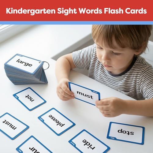Torlam Sight Words Flash Cards for Kids Kindergarten,Learn to Read Digraphs CVC Blends Long Vowel Sounds Spelling Reading Phonics Games for 4-6 Years, Site Words Classroom Homeschool - Image 2