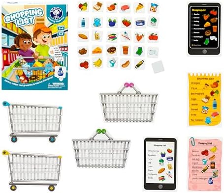 Orchard Toys Shopping List Game - New Art Race to Collect Your Groceries in This Fun Memory Game, Age 3-7, 2-4 Players - Image 2