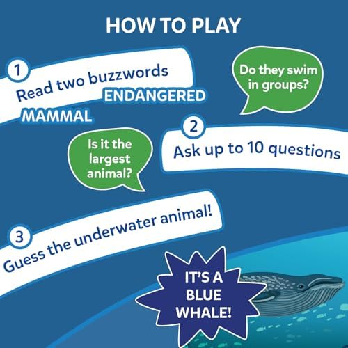 Skillmatics Guess in 10 Underwater Animals, Perfect for Boys, Girls, Kids, and Families Who Love Card Games, Toys, Board Games, Gifts for Ages 8, 9, 10 and Up - Image 3