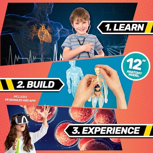Abacus Brands Bill Nye's Science Squad Body Lab VR- Kids STEM Activity Set - Image 3