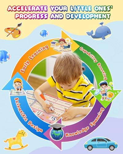 Preschool Learning Activities, 37 Themes Tracing Activity Books Ages 3-8 - Image 5