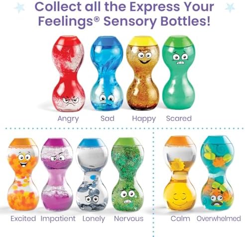 hand2mind Express Your Feelings Sensory Bottles-Primary Emotions - Image 6