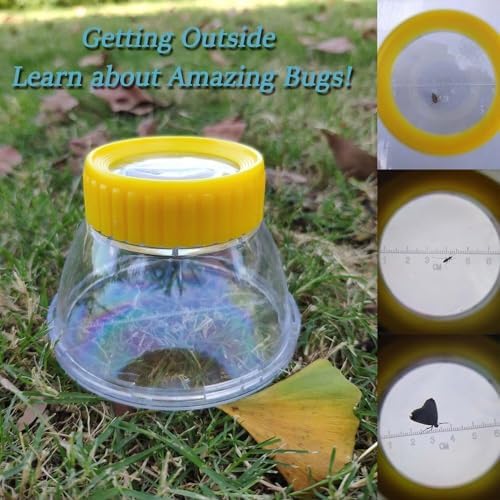 4Pack Bug Cather 5X Magnifyer Insect Jar Observation Bug Viewer Kit - Image 3