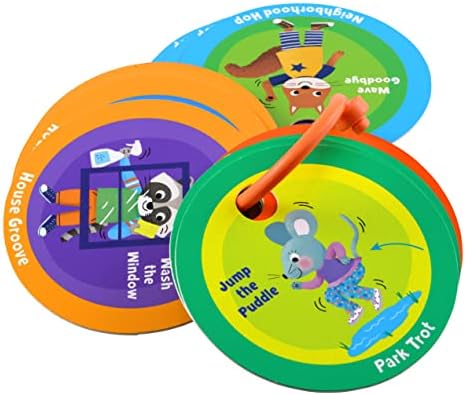 MOLLYBEE KIDS Preschool Dance Party Cards Everyday Moves, Gifts for Ages 3+, Toddler Travel Game and Activity - Image 3
