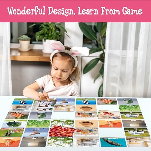 80 PCS Daily Items Matching Game, 40 Designs Everyday Objects Memory Cards Engaging Picture Match Game, Educational Learning Toys Enhance Memory & Matching Skills for Kids Ages 3 and Up - Image 4