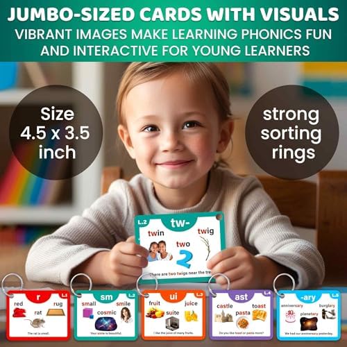 ABC Learning Flash Cards for Toddlers 3-5 - Flash Cards for Kids Ages 4-8 - Image 3
